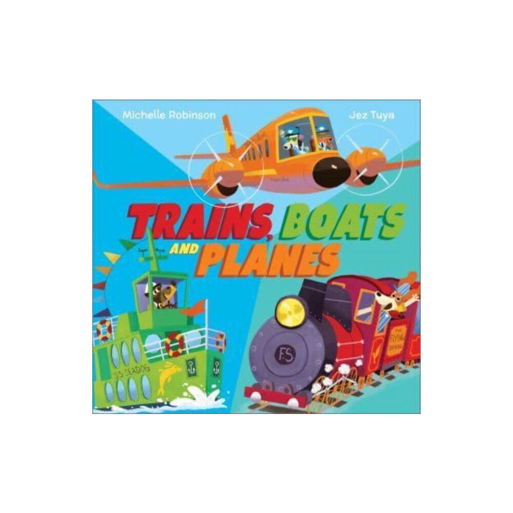 Andersen Press Ltd Trains, Boats and Planes (häftad, eng)