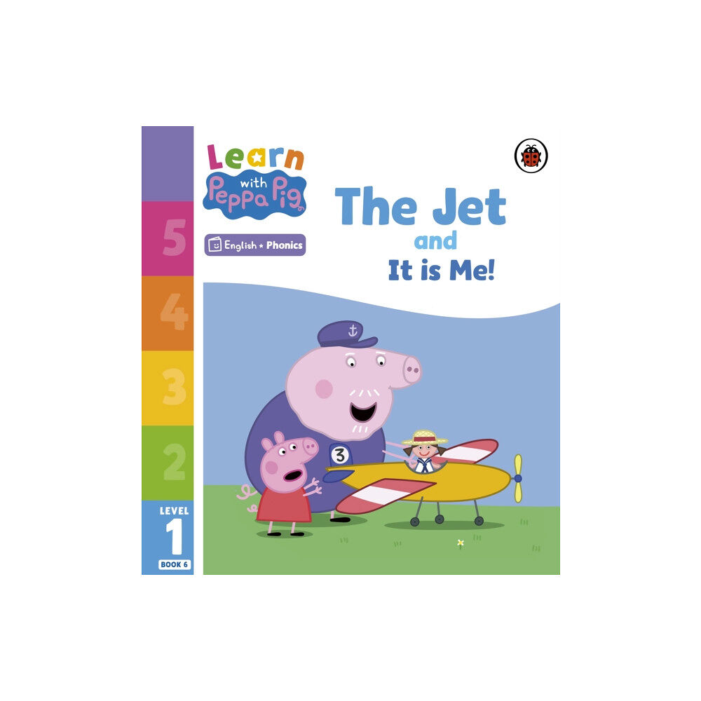 Penguin Random House Children's UK Learn with Peppa Phonics Level 1 Book 6 – The Jet and It is Me! (Phonics Reader) (häftad, eng)