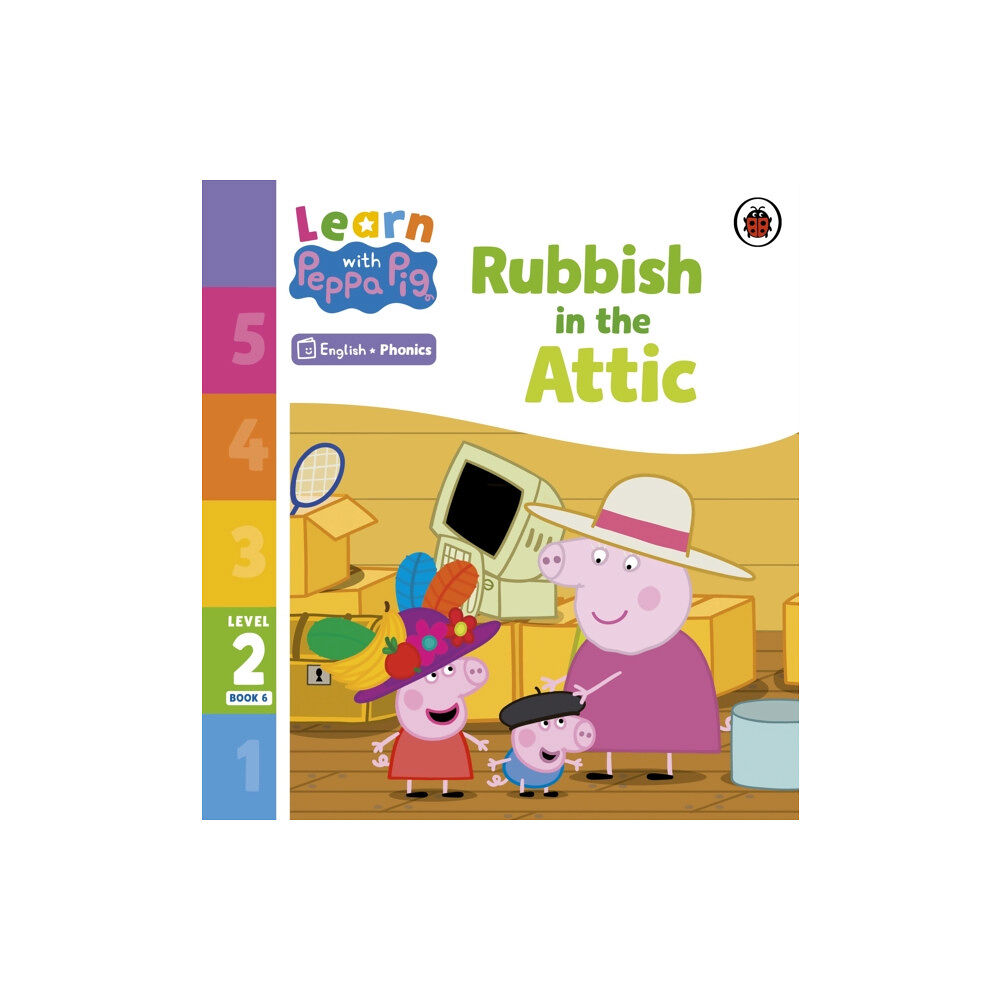 Penguin Random House Children's UK Learn with Peppa Phonics Level 2 Book 6 – Rubbish in the Attic (Phonics Reader) (häftad, eng)