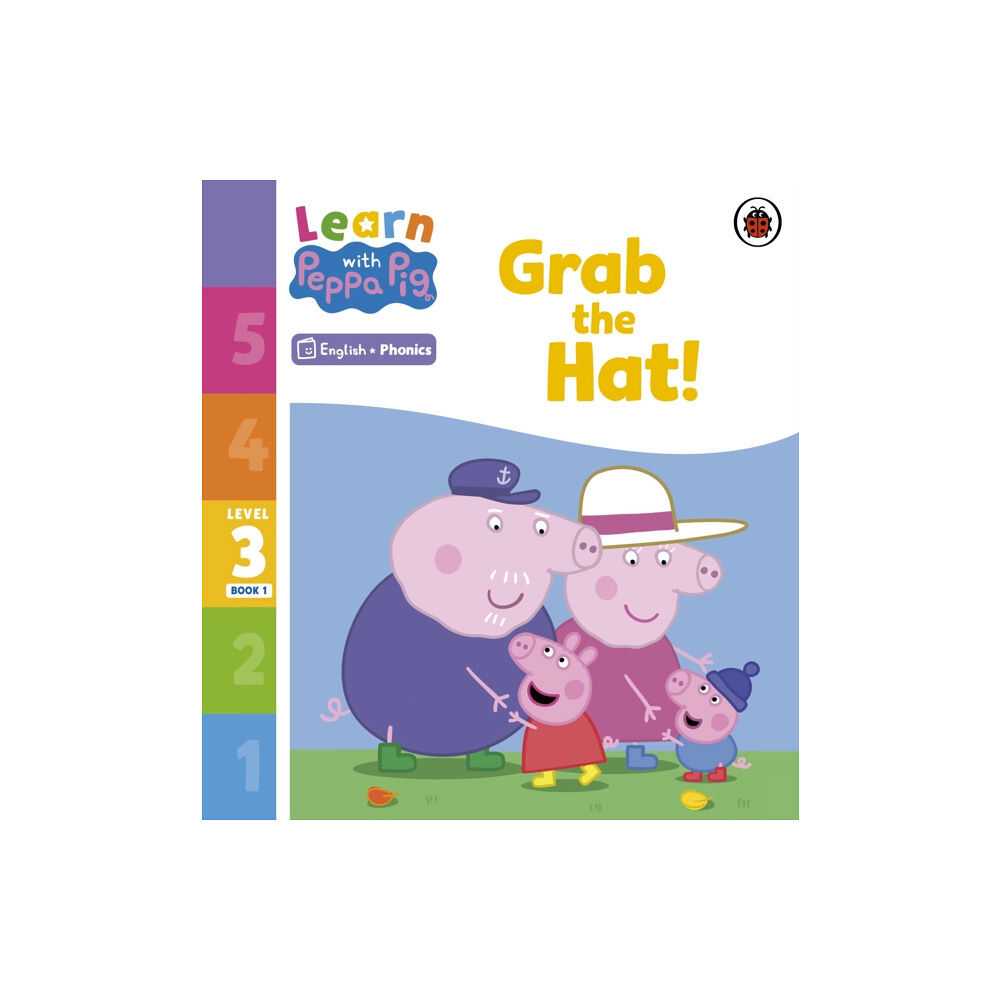 Penguin Random House Children's UK Learn with Peppa Phonics Level 3 Book 1 – Grab the Hat! (Phonics Reader) (häftad, eng)