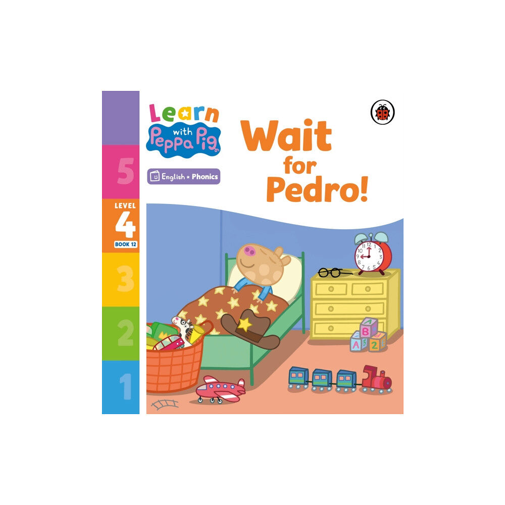 Penguin Random House Children's UK Learn with Peppa Phonics Level 4 Book 12 – Wait for Pedro! (Phonics Reader) (häftad, eng)