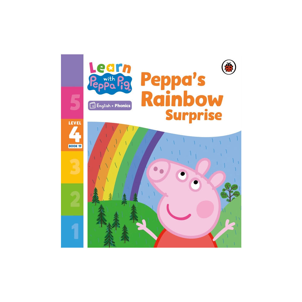 Penguin Random House Children's UK Learn with Peppa Phonics Level 4 Book 19 – Peppa’s Rainbow Surprise (Phonics Reader) (häftad, eng)