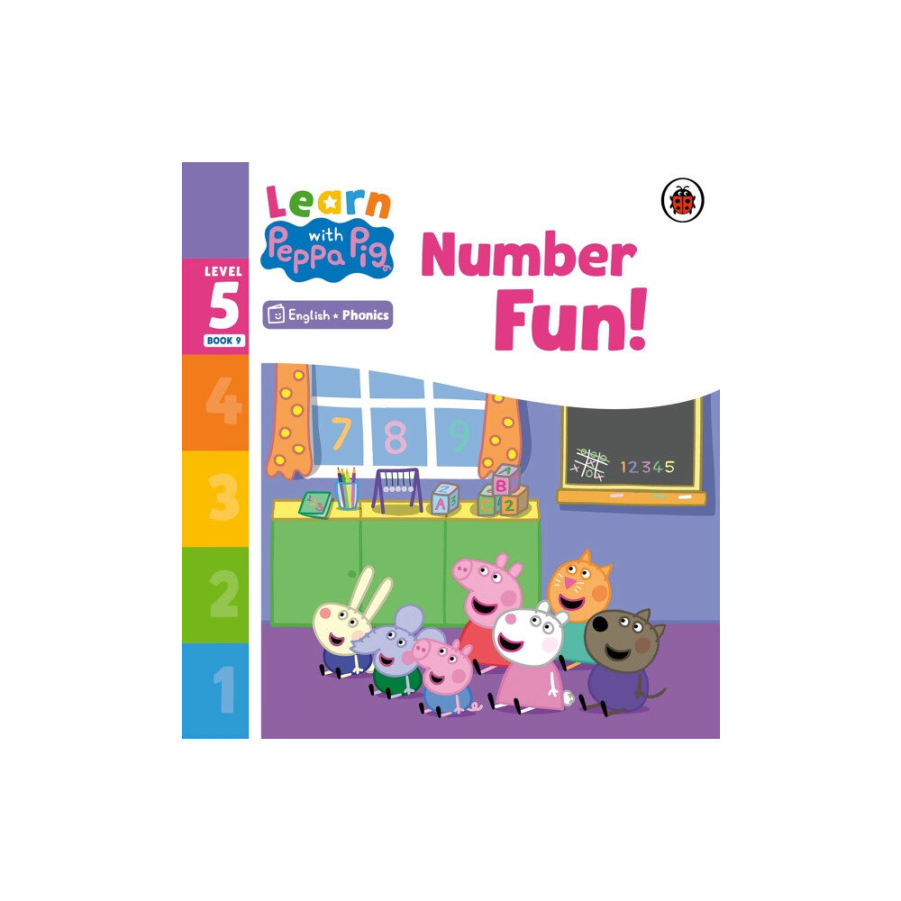 Penguin Random House Children's UK Learn with Peppa Phonics Level 5 Book 9 – Number Fun! (Phonics Reader) (häftad, eng)