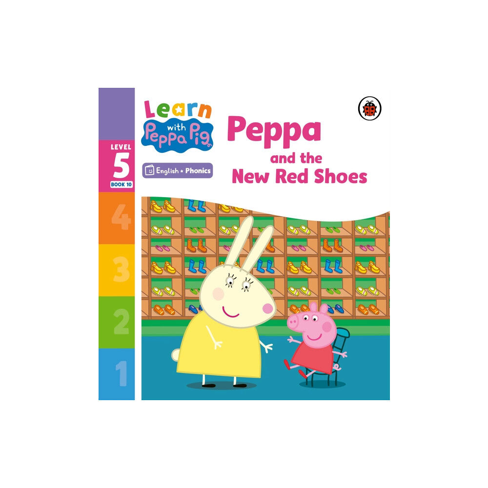 Penguin Random House Children's UK Learn with Peppa Phonics Level 5 Book 10 – Peppa and the New Red Shoes (Phonics Reader) (häftad, eng)
