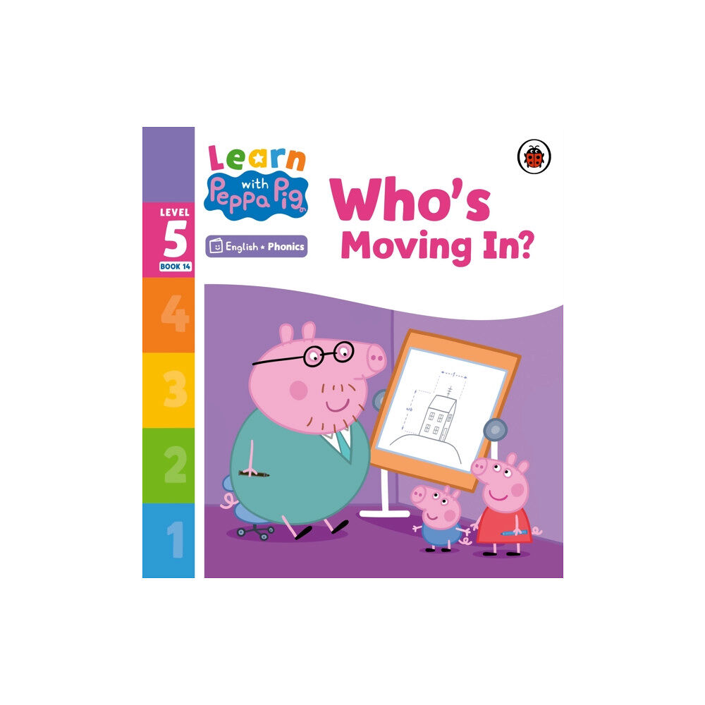 Penguin Random House Children's UK Learn with Peppa Phonics Level 5 Book 14 – Who's Moving In? (Phonics Reader) (häftad, eng)
