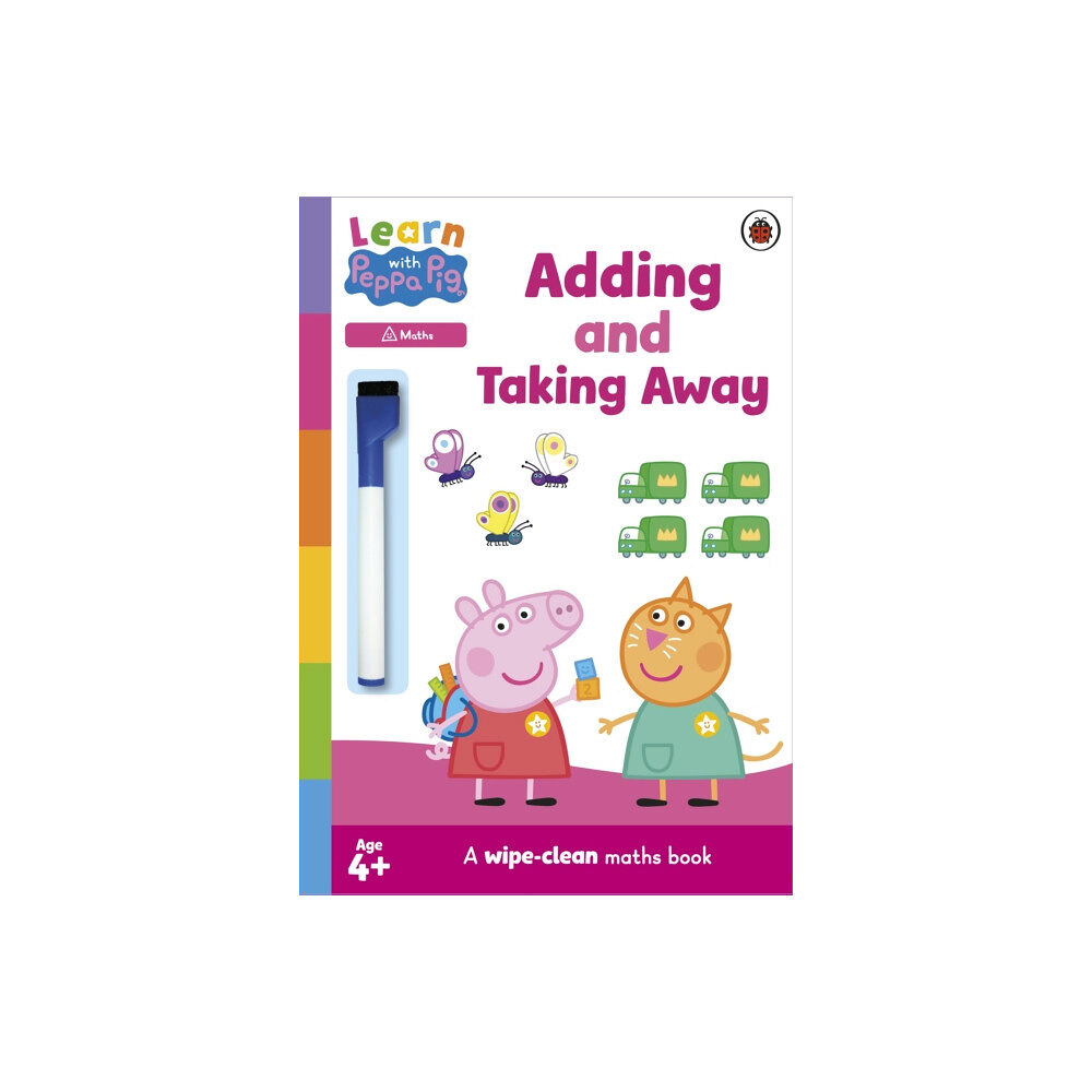 Penguin Random House Children's UK Learn with Peppa: Adding and Taking Away wipe-clean activity book (häftad, eng)