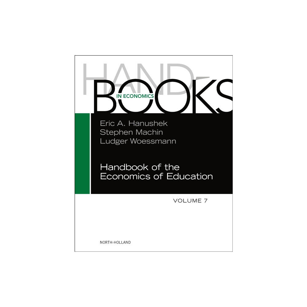 Elsevier Science & Technology Handbook of the Economics of Education (inbunden, eng)