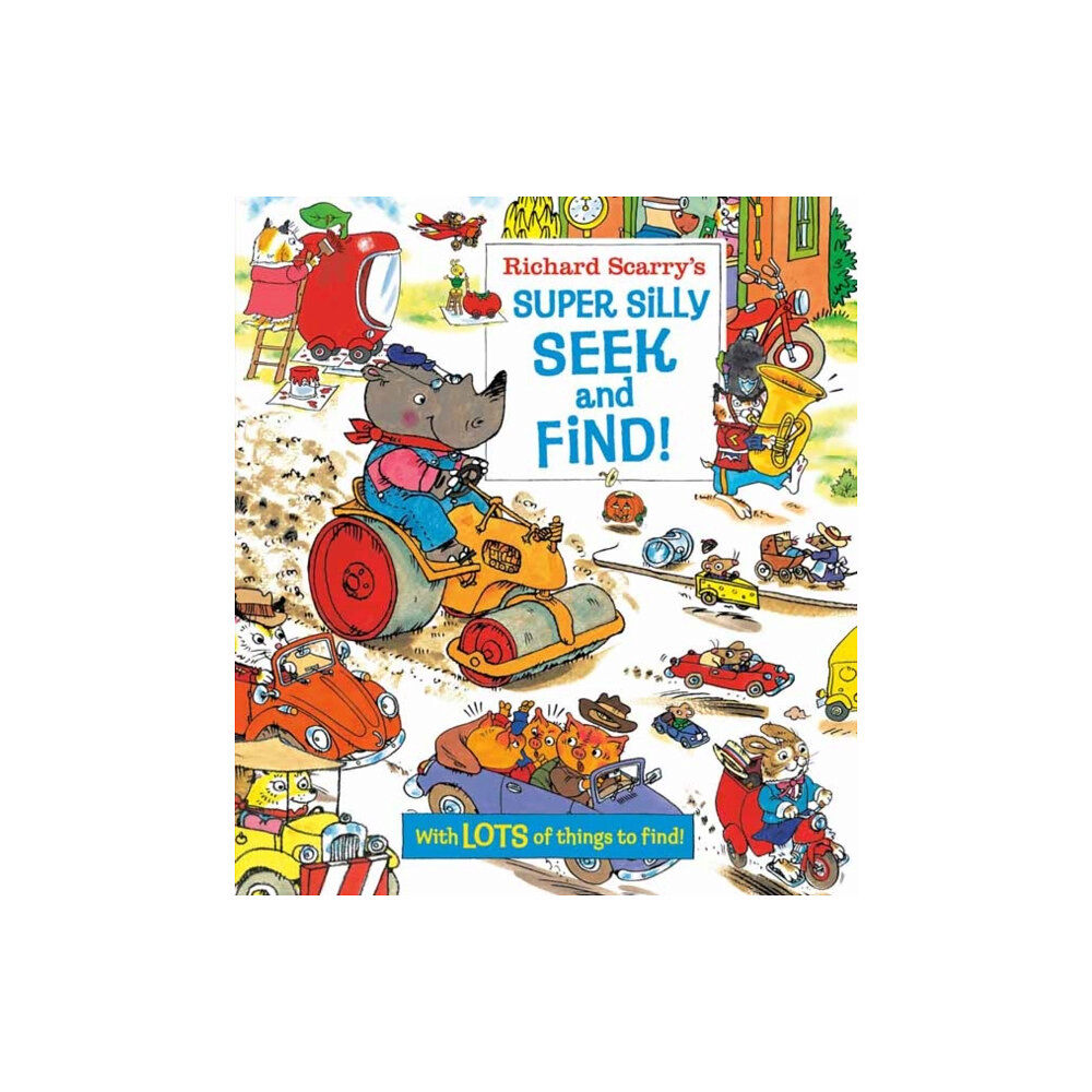 Random House USA Inc Richard Scarry's Super Silly Seek and Find! (bok, board book, eng)