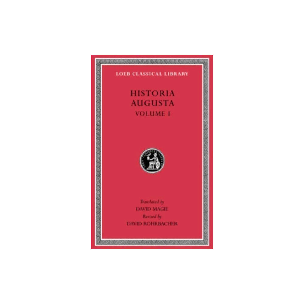 Harvard university press Historia Augusta, Volume I (inbunden, eng)