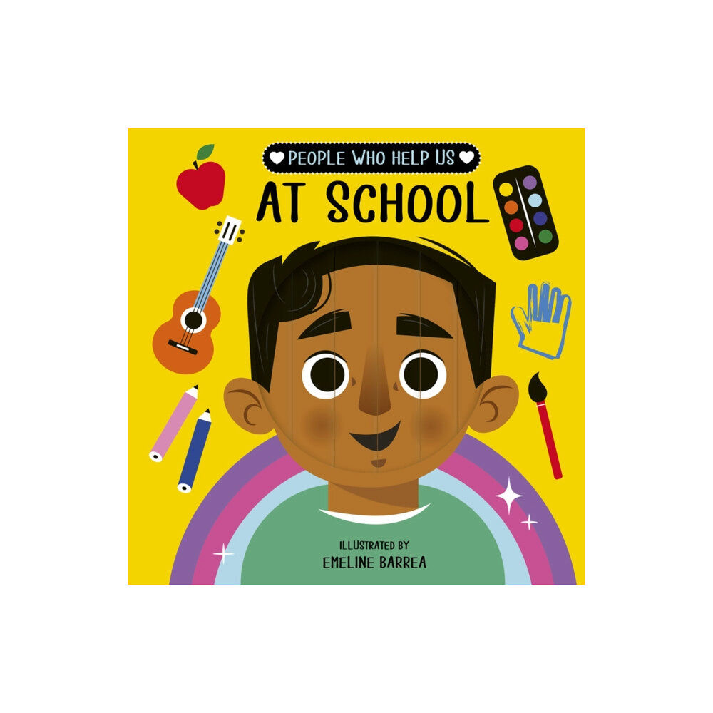 Quarto Publishing Plc People who help us: At School (bok, board book, eng)