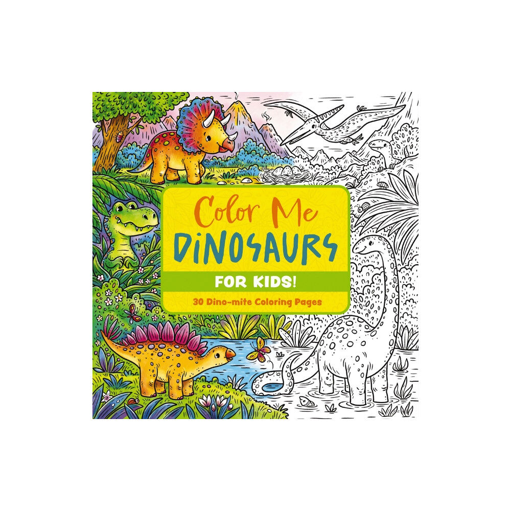 HarperCollins Focus Color Me Dinosaurs (Kids' Edition) (häftad, eng)