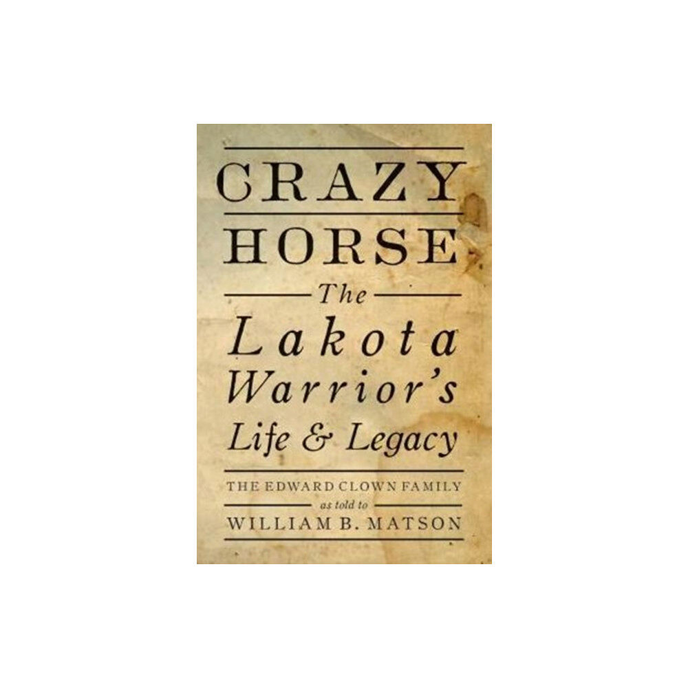 Gibbs M. Smith Inc Crazy Horse (inbunden, eng)