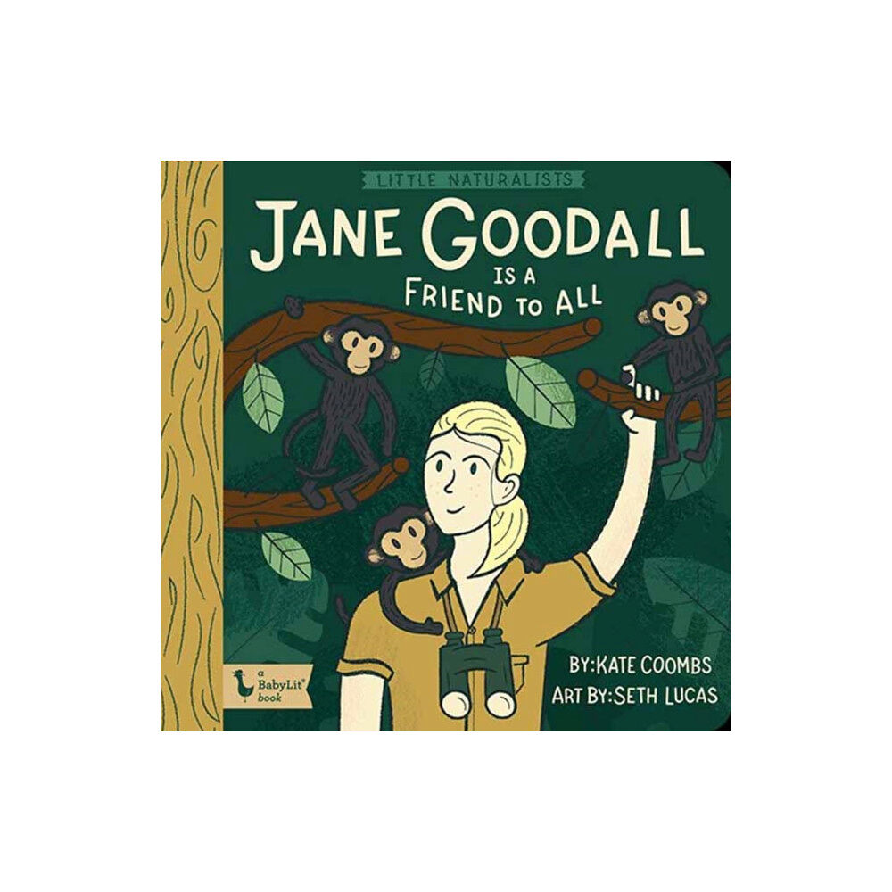 Gibbs M. Smith Inc Little Naturalists Jane Goodall and the Chimpanzees (bok, spiral, eng)