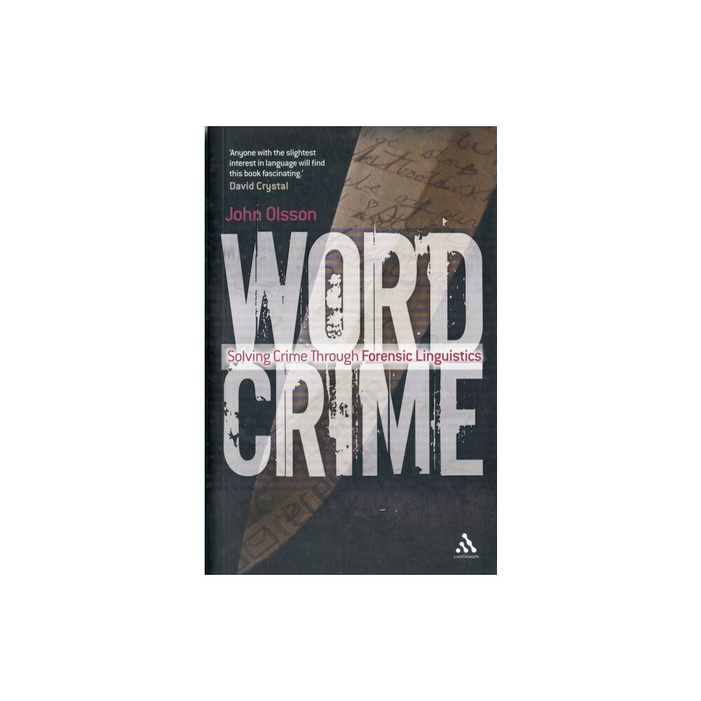 Continuum publishing corporation Wordcrime (häftad, eng)