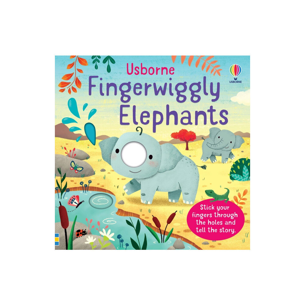 Usborne Publishing Ltd Fingerwiggly Elephants (bok, board book, eng)