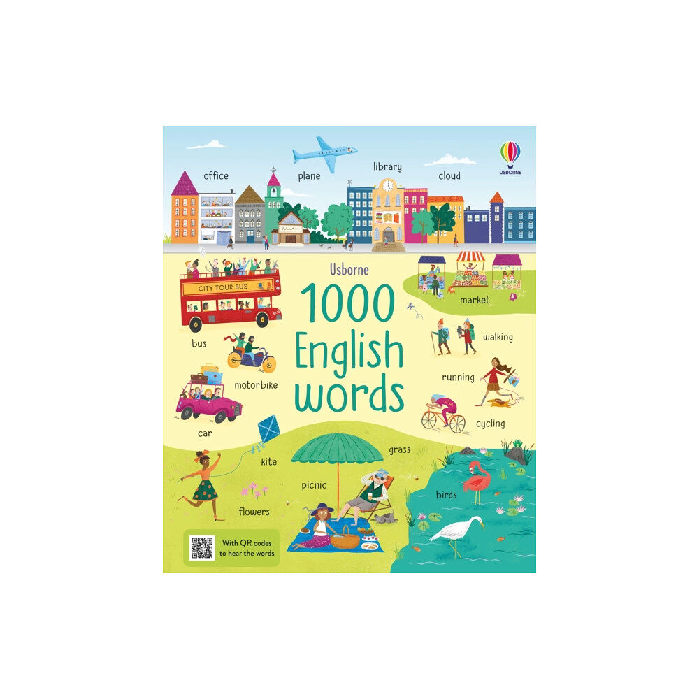 Usborne Publishing Ltd 1000 English Words (inbunden, eng)