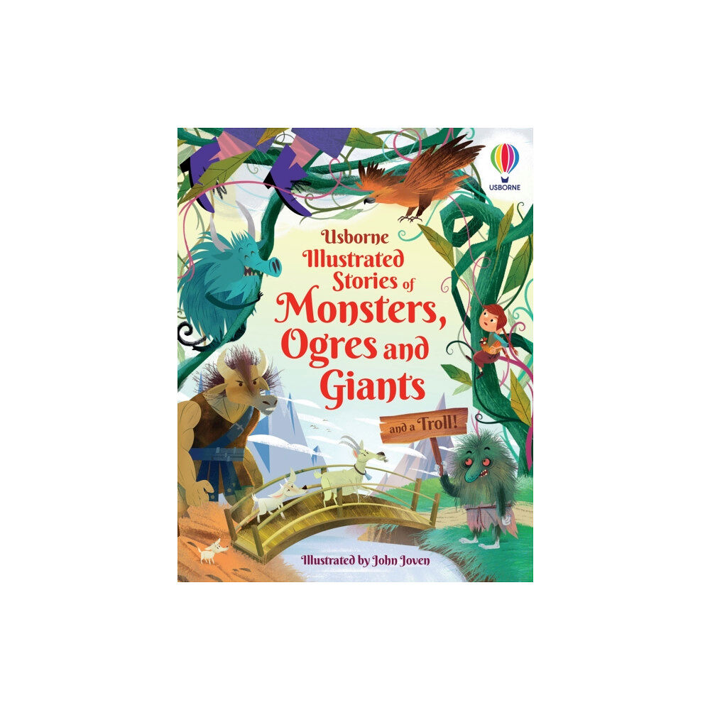 Usborne Publishing Ltd Illustrated Stories of Monsters, Ogres and Giants (and a Troll) (inbunden, eng)