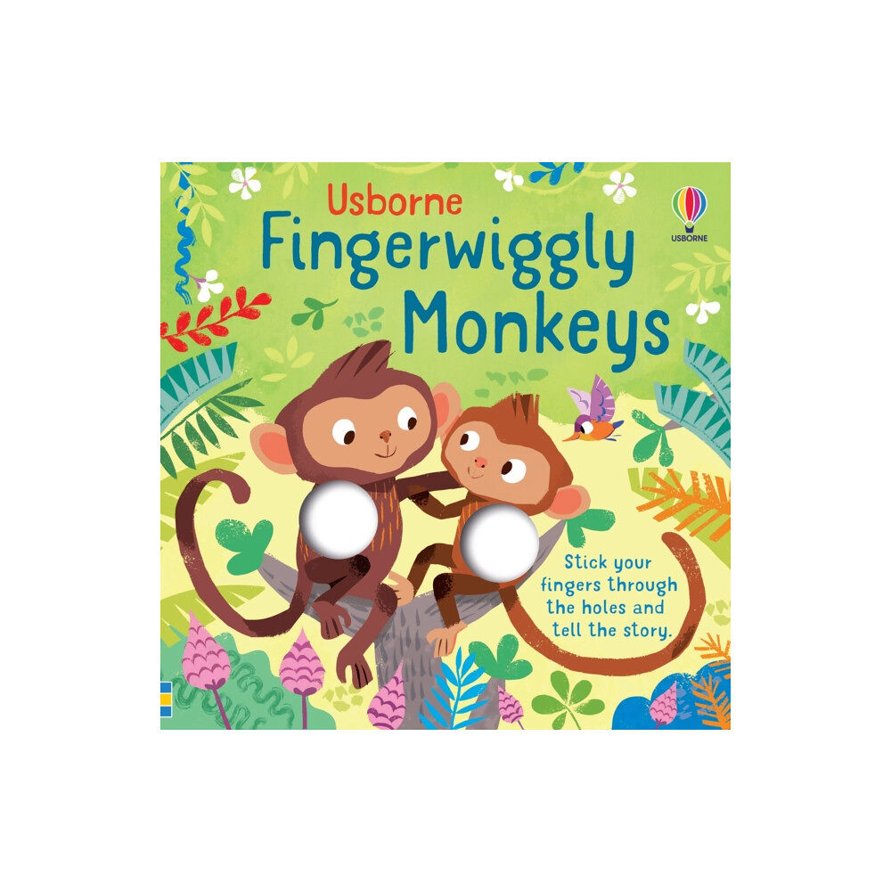 Usborne Publishing Ltd Fingerwiggly Monkeys (bok, board book, eng)