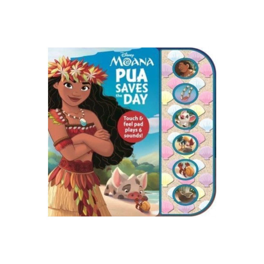 Phoenix International Publications, Incorporated Moana Textured Sound  Pua Saves The Day (inbunden, eng)