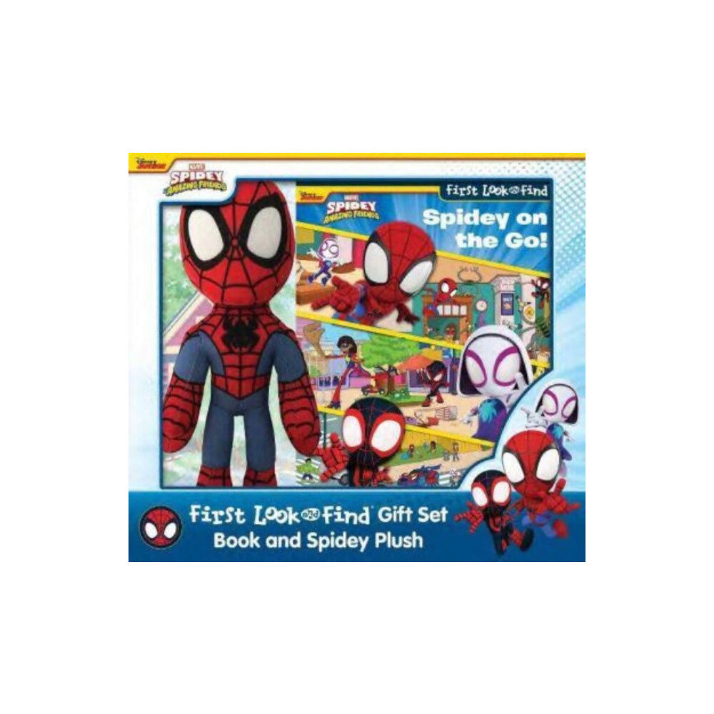 Phoenix International Publications, Incorporated Disney Junior Marvel Spidey & His Amazing Friends First LF Book Box Plush Gift Set OP (inbunden, eng)