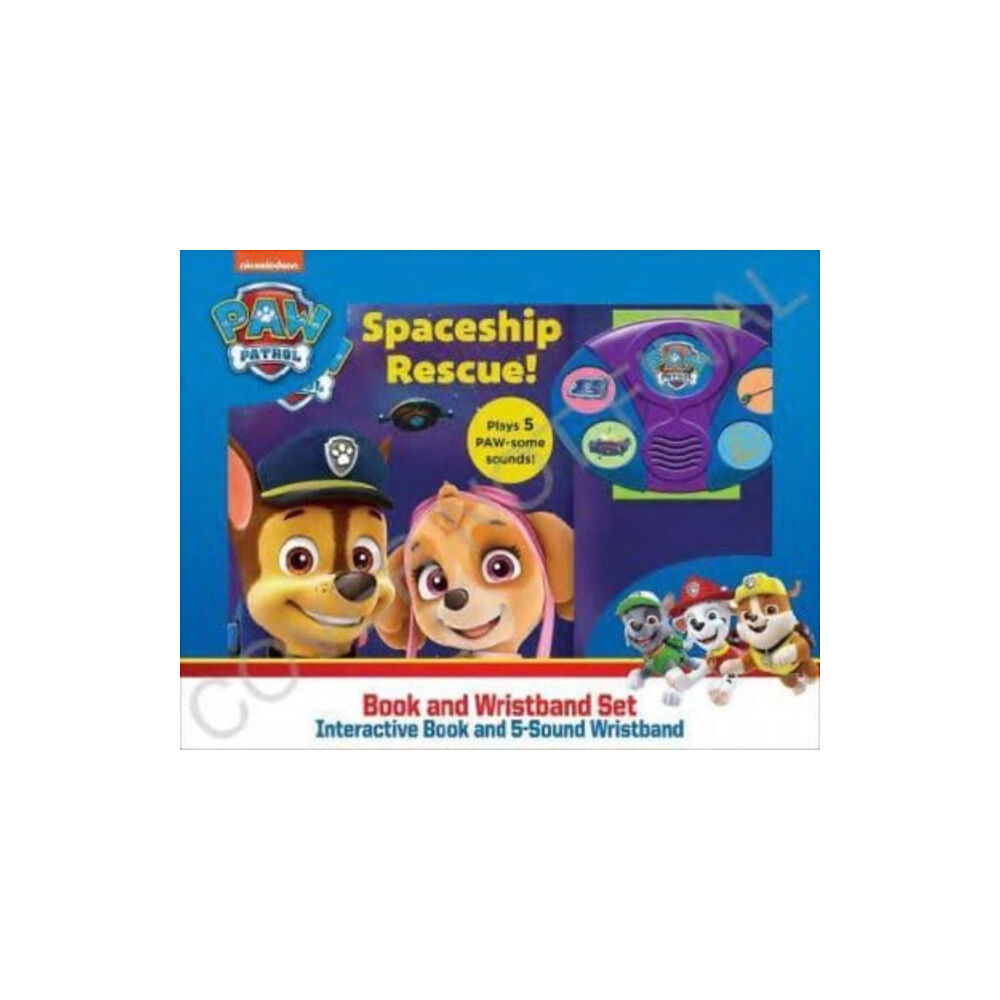 Phoenix International Publications, Incorporated Nickelodeon Paw Patrol Book And Wristband Sound Book Set (inbunden, eng)