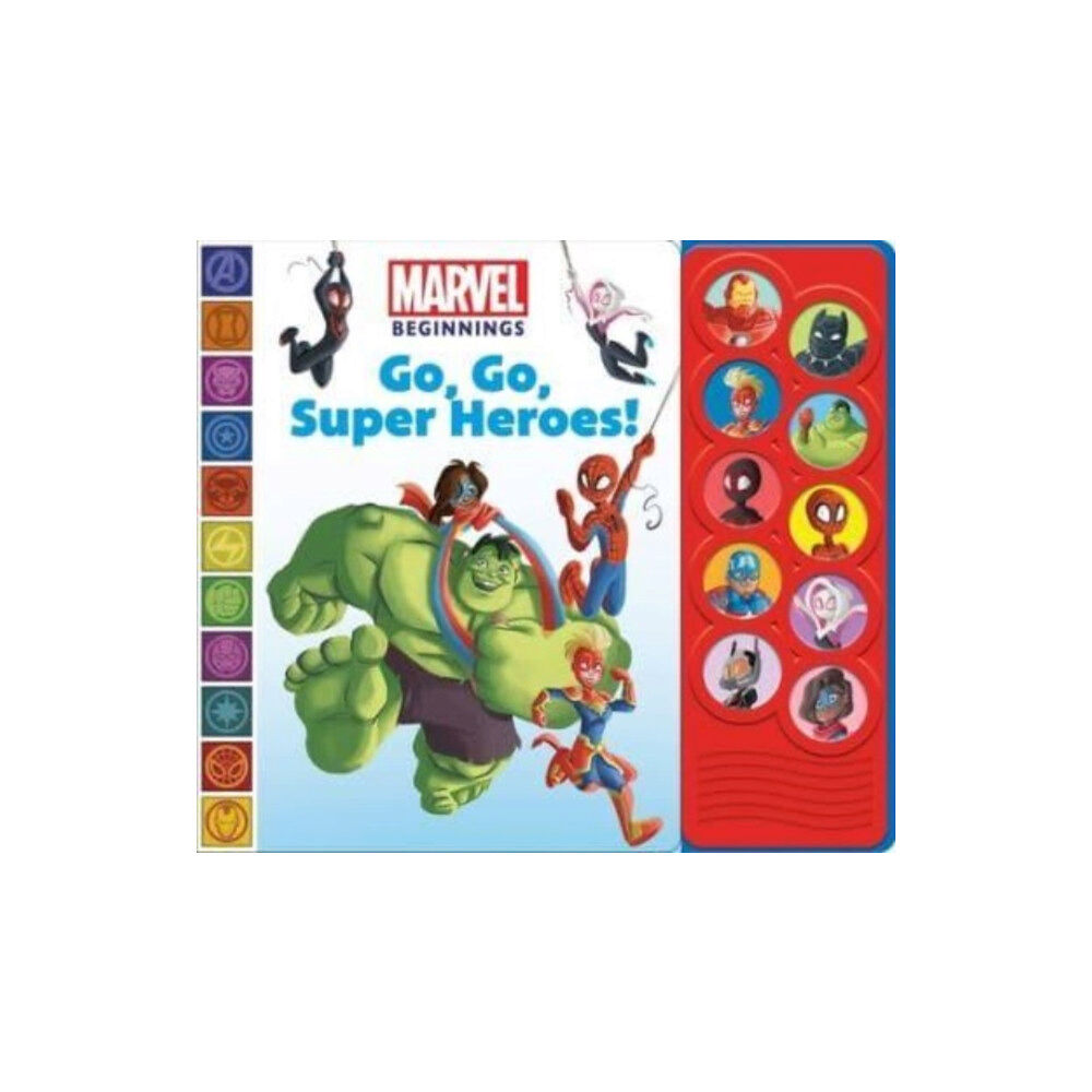 Phoenix International Publications, Incorporated Marvel Beginnings Go Go Supernheroes Sound Listen & Learn (inbunden, eng)