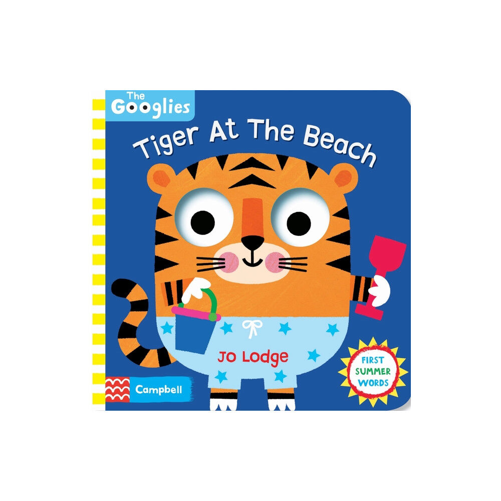 Pan Macmillan Tiger At The Beach (bok, board book, eng)