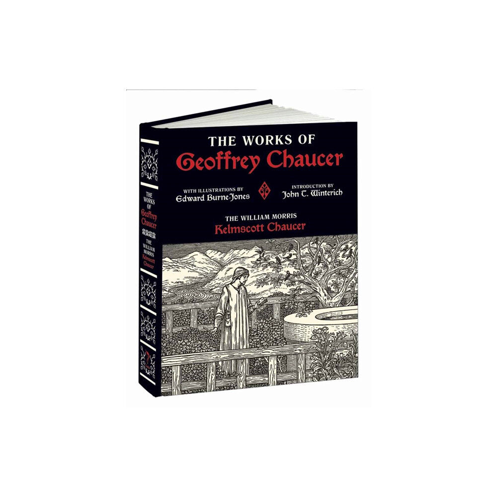 Dover publications inc. Works of Geoffrey Chaucer (inbunden, eng)