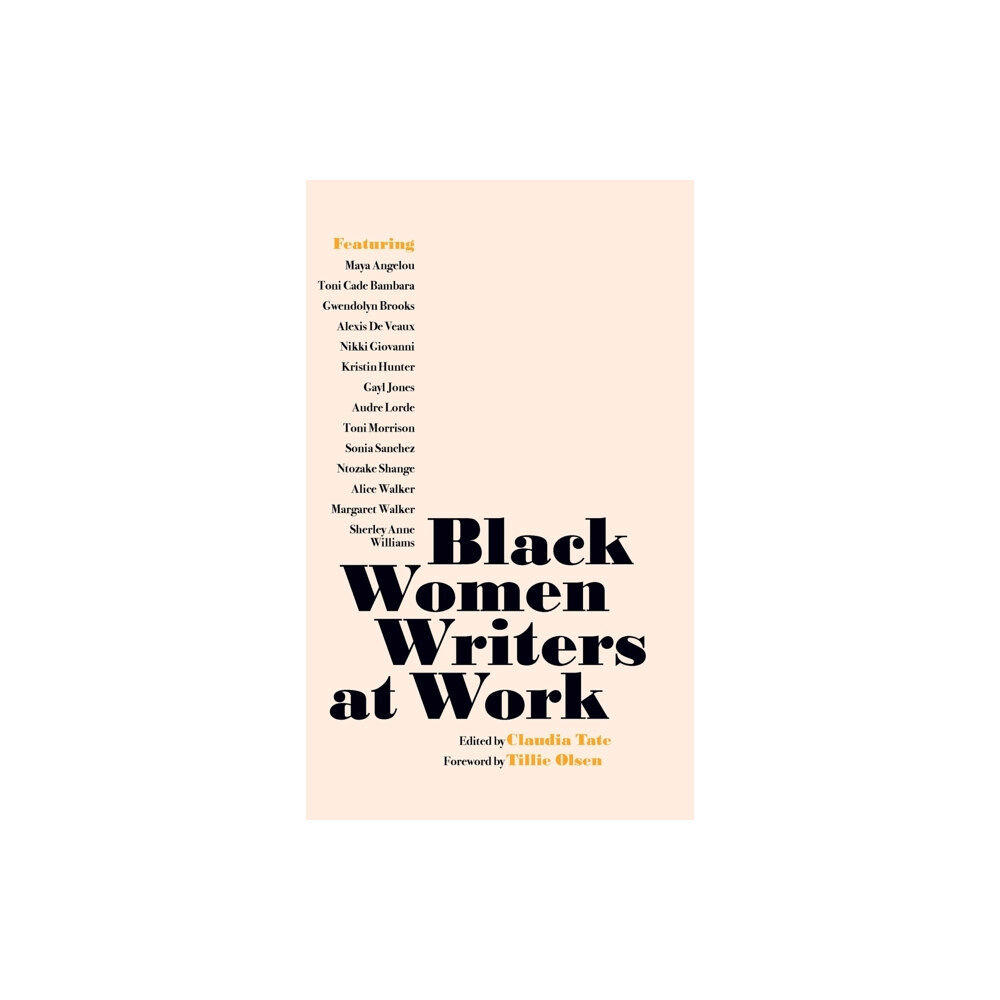 Haymarket Books Black Women Writers at Work (inbunden, eng)