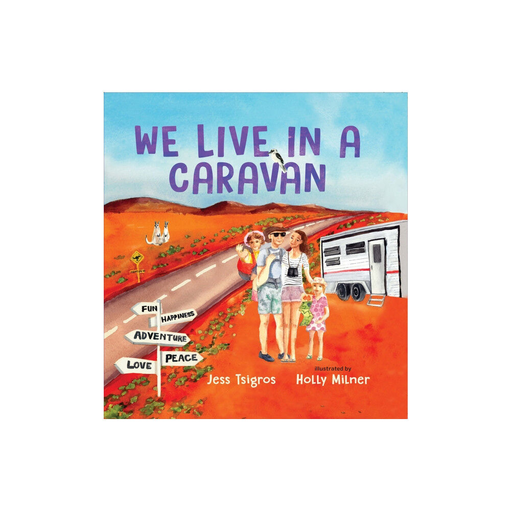 Hardie Grant Explore We Live in a Caravan (inbunden, eng)