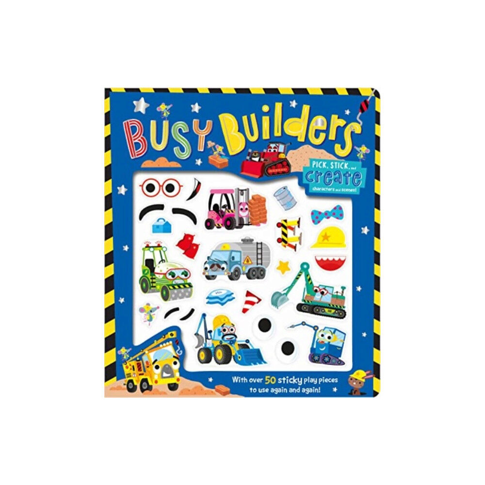 MAKE BELIEVE IDEAS Busy Builders (bok, board book, eng)