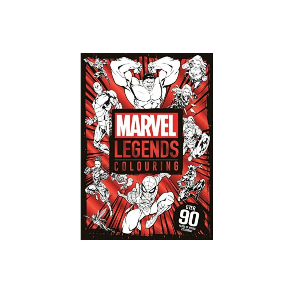 Bonnier Books Ltd Marvel Legends Colouring (häftad, eng)