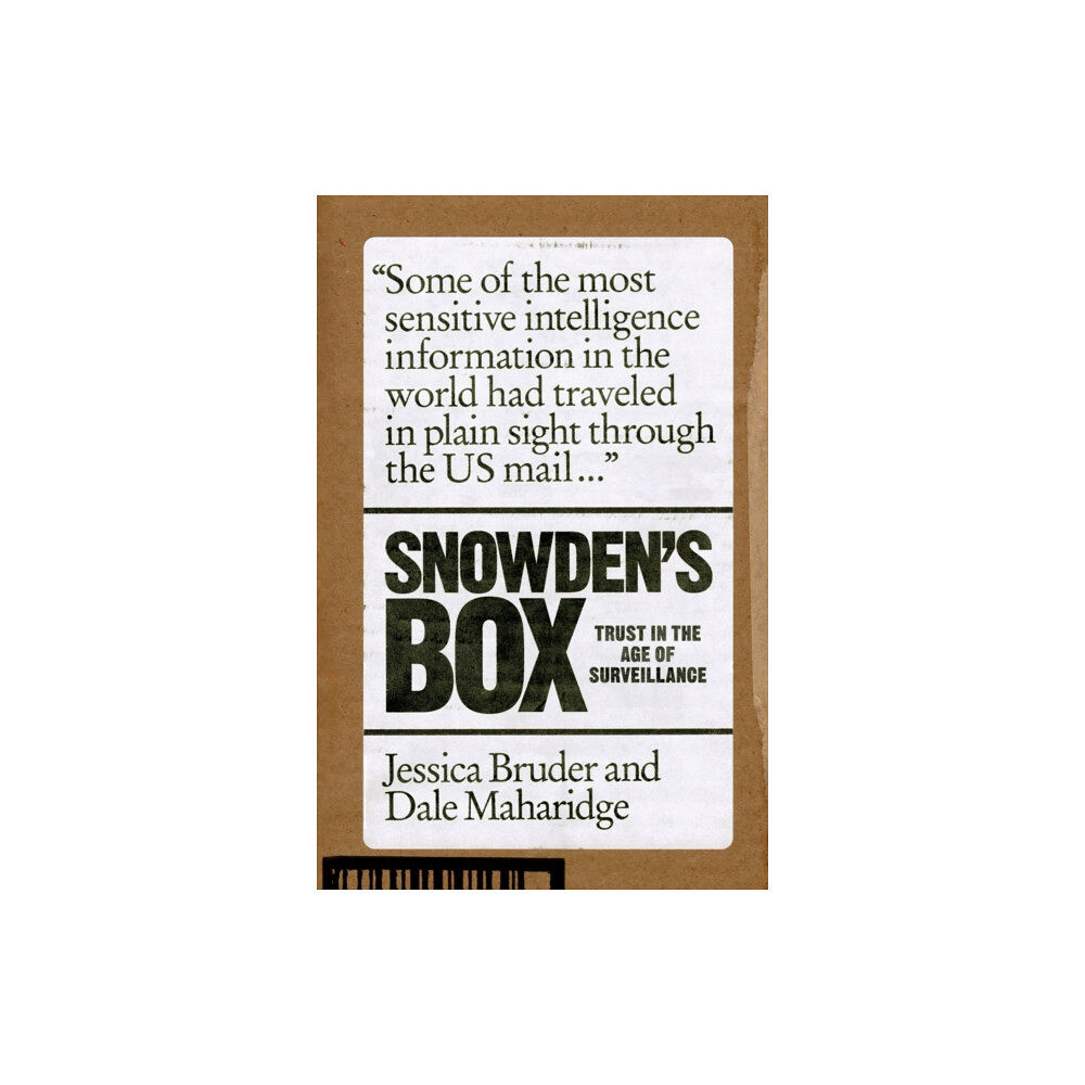 Verso Books Snowden's Box (häftad, eng)