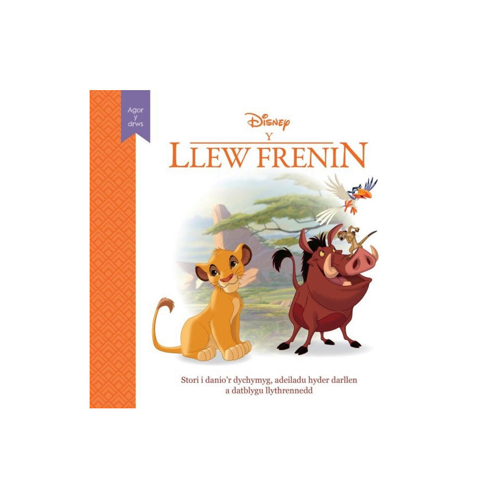 Rily Publications Ltd Disney Agor y Drws: Y Llew Frenin (inbunden, wel)