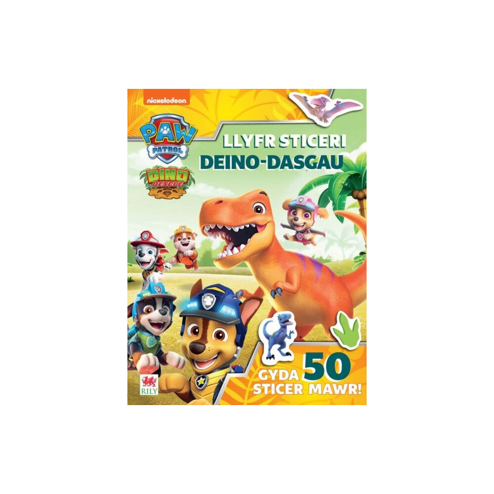 Rily Publications Ltd Paw Patrol: Llyfr Sticeri Deino-Dasgau (häftad, wel)