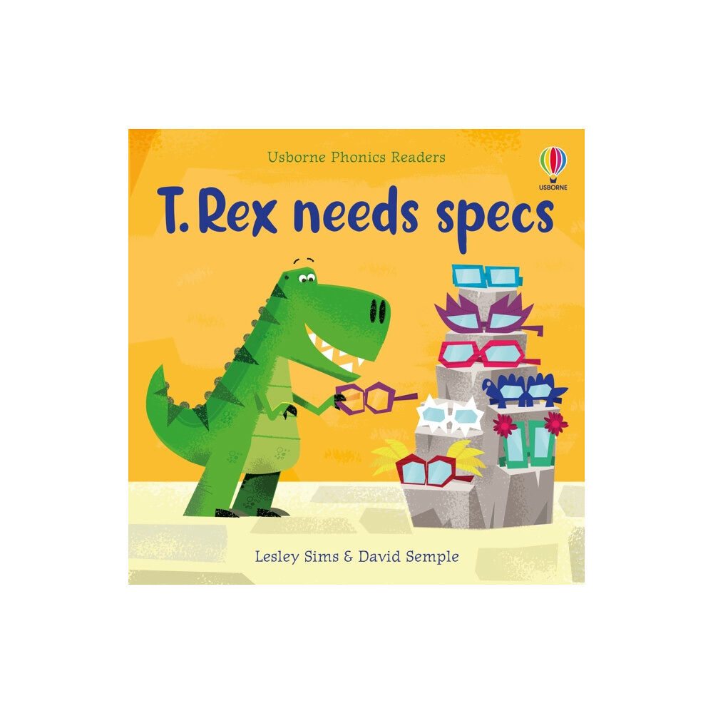 Usborne Publishing Ltd T. Rex needs specs (häftad, eng)