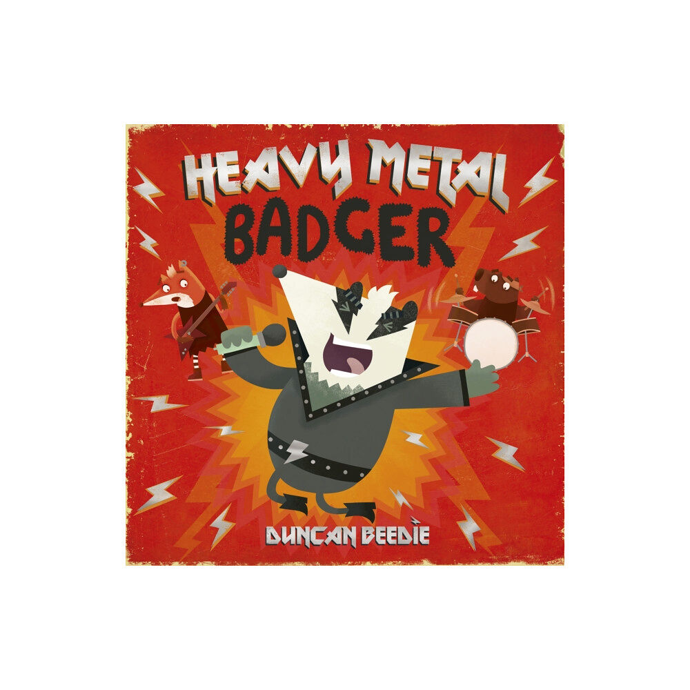 Little Tiger Press Group Heavy Metal Badger (inbunden, eng)