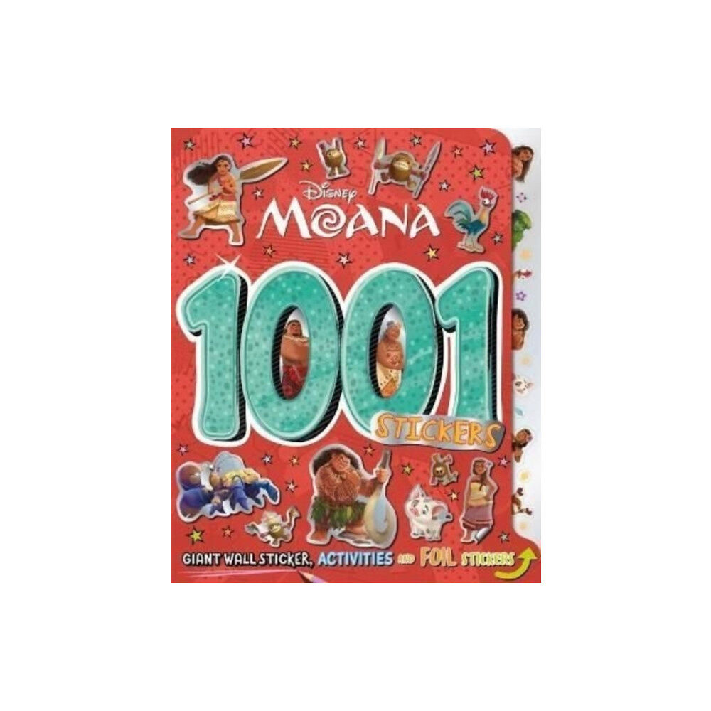 Bonnier Books Ltd Disney Moana: 1001 Stickers (häftad, eng)