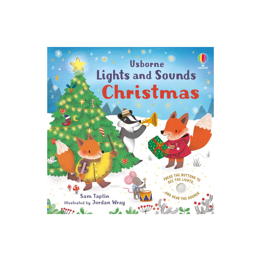 Usborne Publishing Ltd Lights and Sounds Christmas (bok, board book, eng)