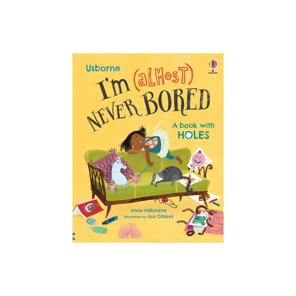 Usborne Publishing Ltd I'm (Almost) Never Bored (inbunden, eng)