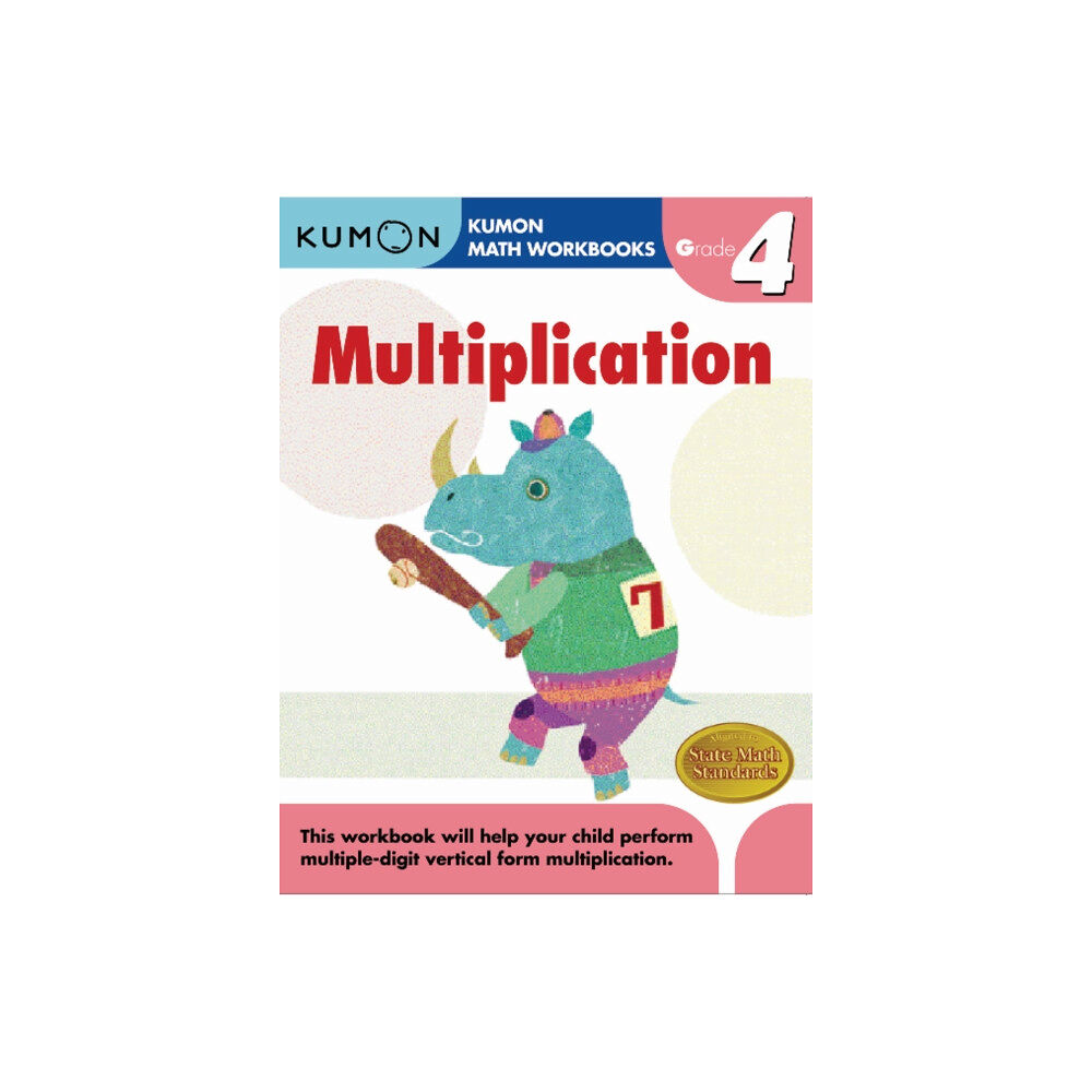 Kumon Publishing North America, Inc Grade 4 Multiplication (häftad, eng)