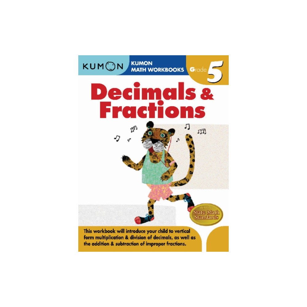 Kumon Publishing North America, Inc Kumon Grade 5 Decimals & Fractions (häftad, eng)