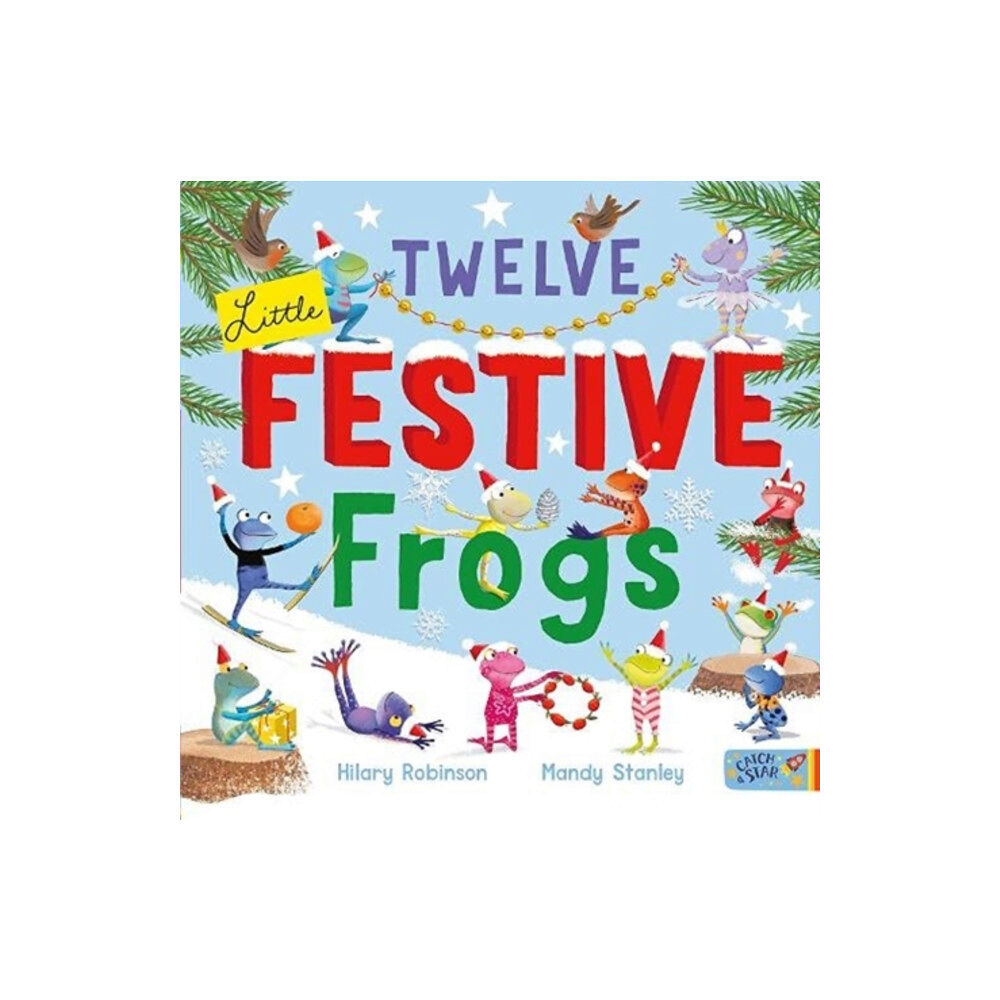 New Frontier Publishing Twelve Little Festive Frogs (häftad, eng)