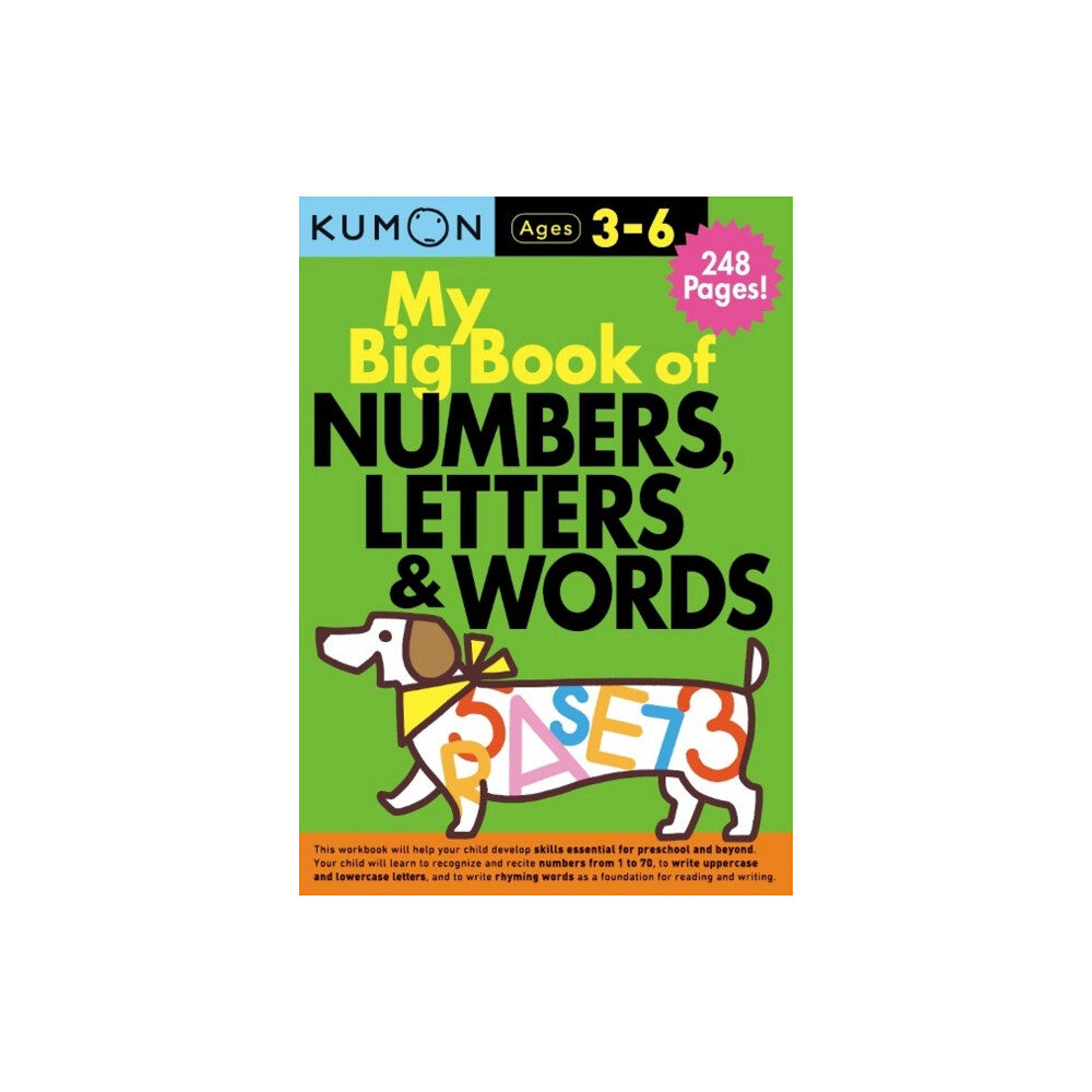 Kumon Publishing North America, Inc My Big Book of Numbers, Letters and Words (häftad, eng)