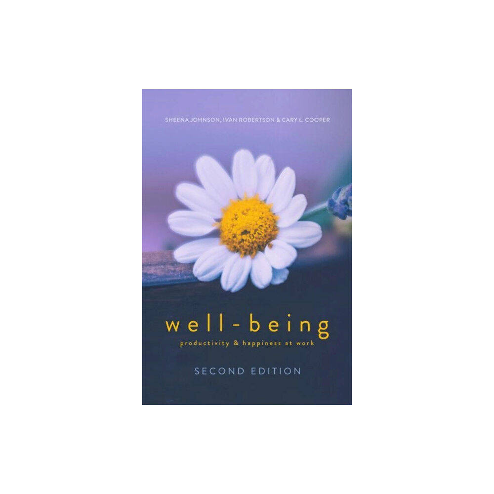 Springer International Publishing AG WELL-BEING (inbunden, eng)