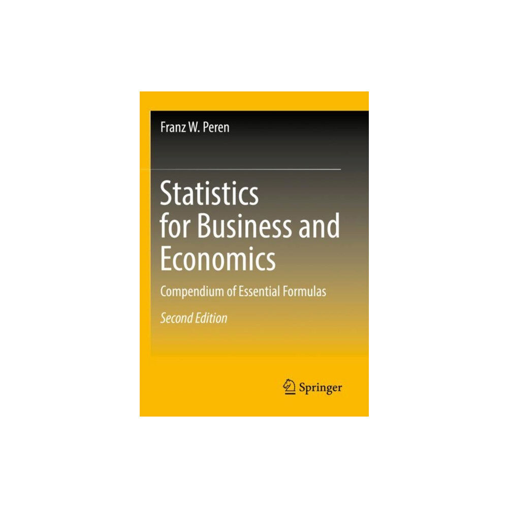 Springer-Verlag Berlin and Heidelberg GmbH & Co. K Statistics for Business and Economics (häftad, eng)