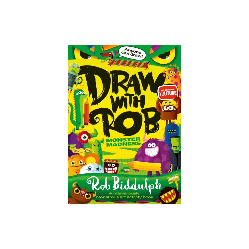 HarperCollins Publishers Draw With Rob: Monster Madness (häftad, eng)