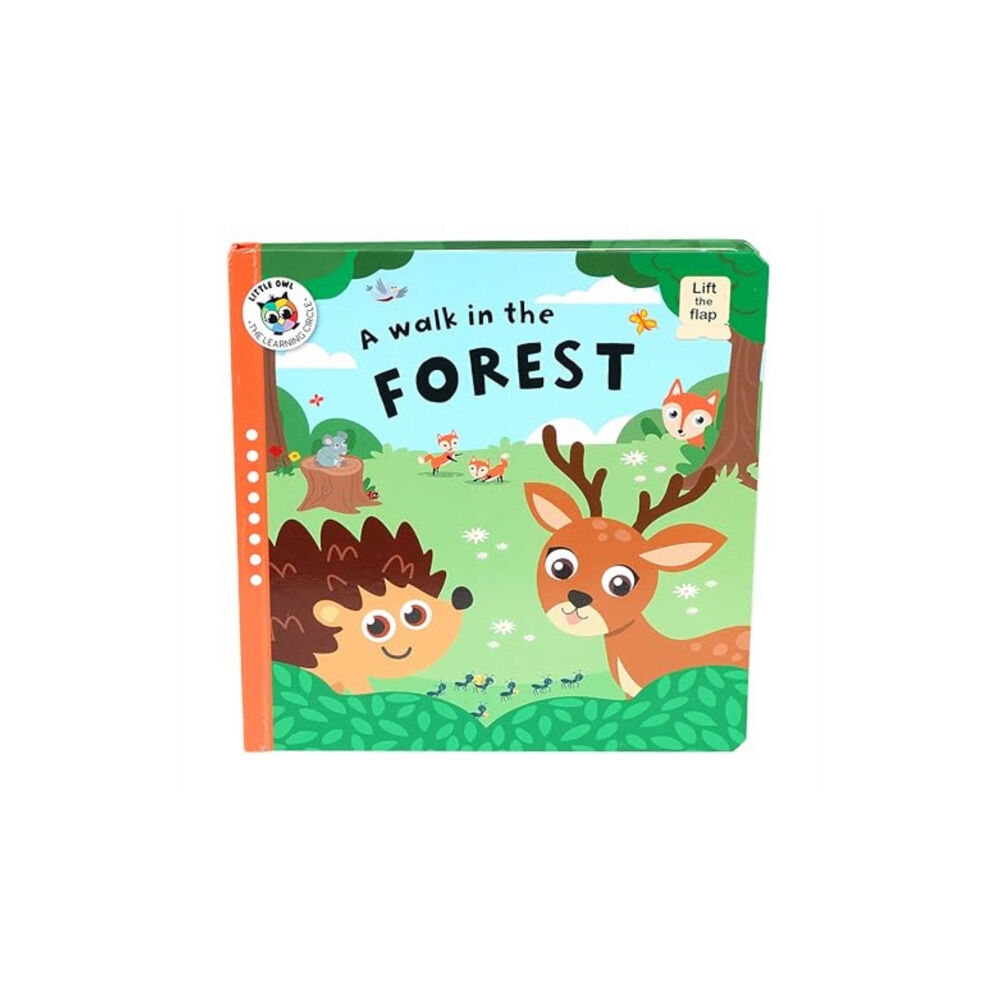 Globe A Walk in the Forest (Lift-the-Flap) (bok, board book, eng)