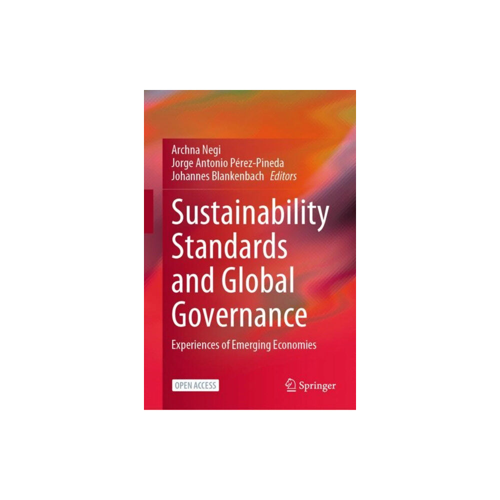 Springer Verlag, Singapore Sustainability Standards and Global Governance (inbunden, eng)