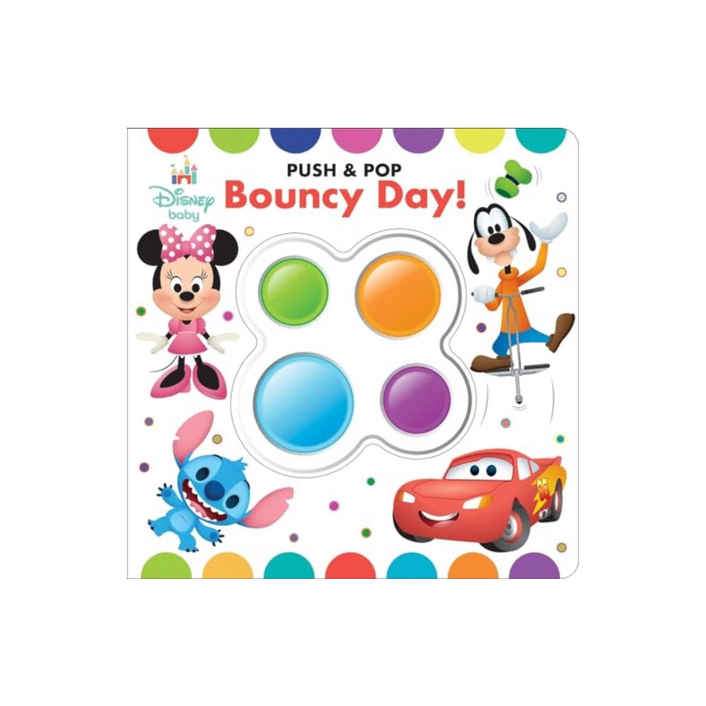 Phoenix International Publications, Incorporated Disney Baby Jump Pounce Bounce Push & Pop (inbunden, eng)